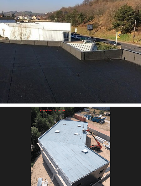 Travaux d’étanchéité réalisés par COV'ISOL